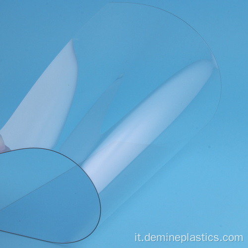 Foglio di protezione con pellicola flessibile in policarbonato spesso 1,0 mm